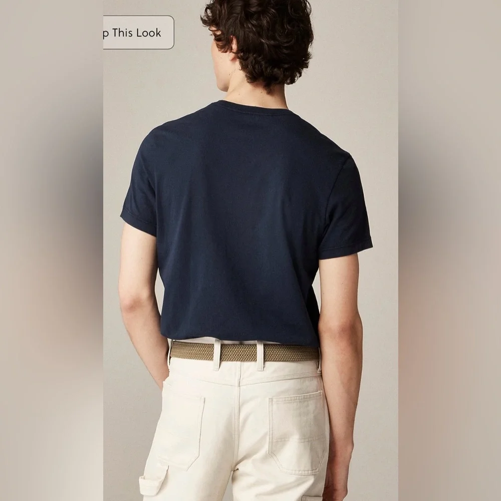 J.Crew Broken-in T-shirt in navy